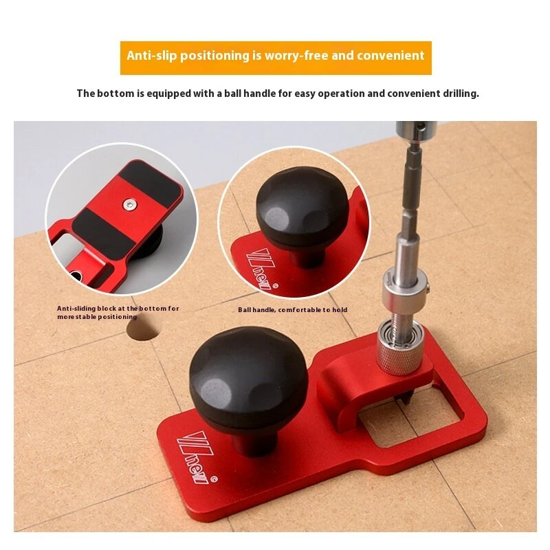 Wnew 19mm 20mm Vertical Drill Guide Set | Precision Hole Punch Locator for Woodworking - Image 3