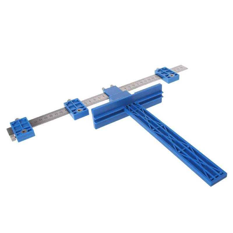 Woodworking Drill Punch Locator Jig | Cabinet Handle & Knob Hole Guide Tool - Image 3