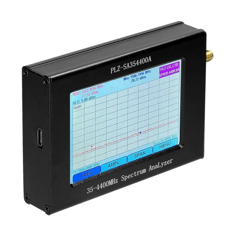 Siglent 35-4400MHz LCD Touch Screen Spectrum Analyzer | Tracking Signal Source - Image 3