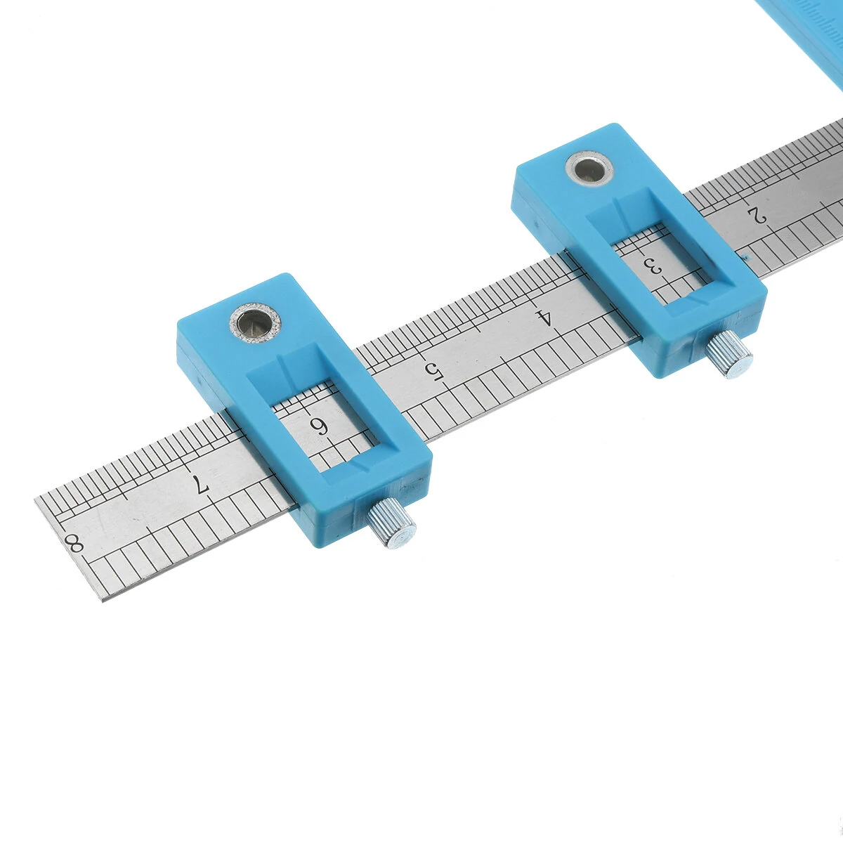 Hole Punch Locator Jig Tool | Drill Guide for Cabinet Hardware & Dowels - Image 5