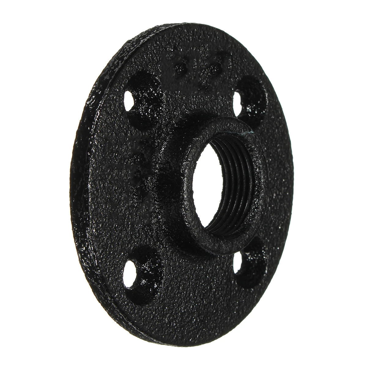 1 Inch Threaded Floor Flange - Malleable Iron Pipe Fitting Replacement - Image 5