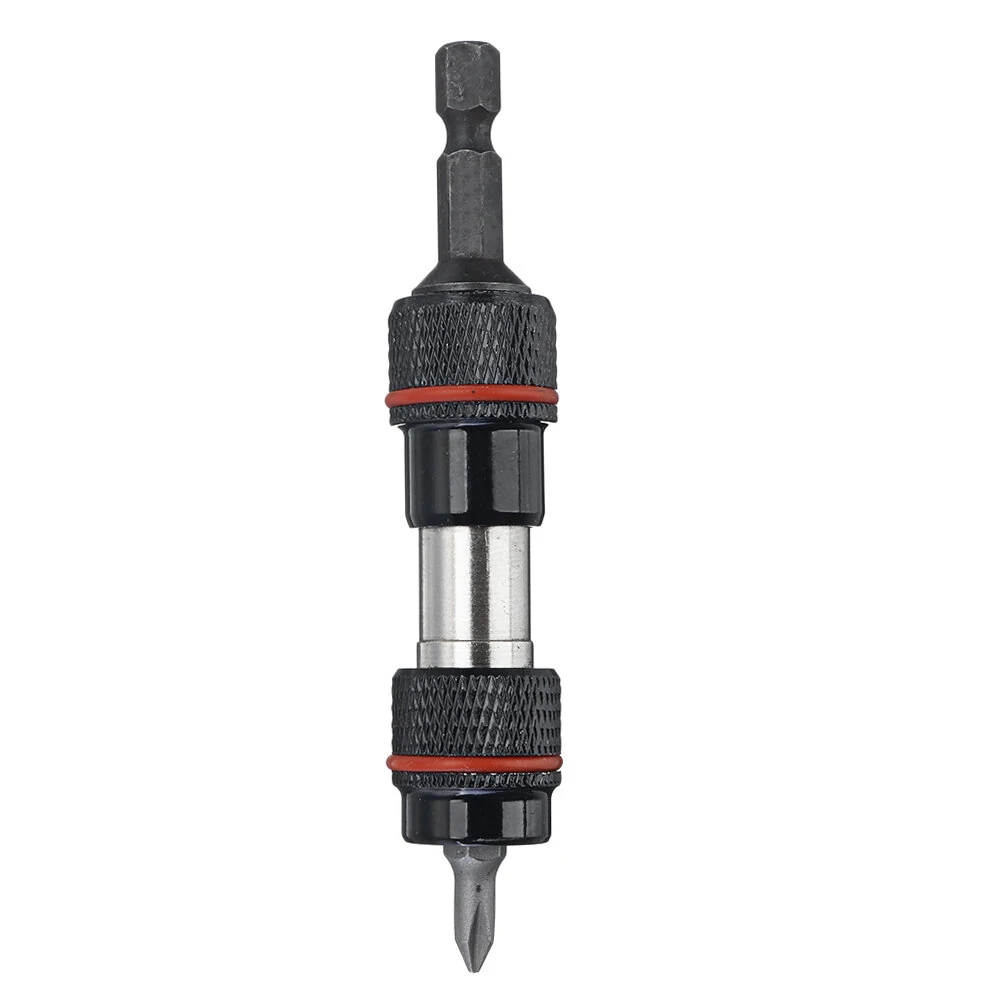 Drillpro Magnetic Screw Drill Bit Holder | Pivoting Angle Extension Adapter - Image 5