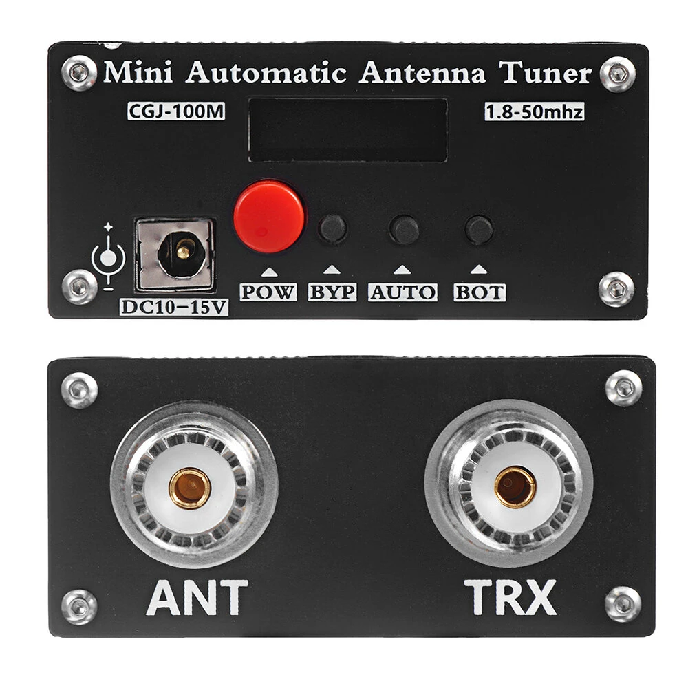 CGJ100M Portable Antenna Tuner | 1.8-50MHz Automatic | USB Rechargeable 40W - Image 4