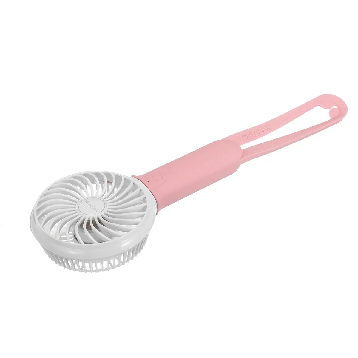 USB Cooling Fan - Portable Handheld Fan with 2200mAh Battery, 3 Speeds & LED Light - Image 3