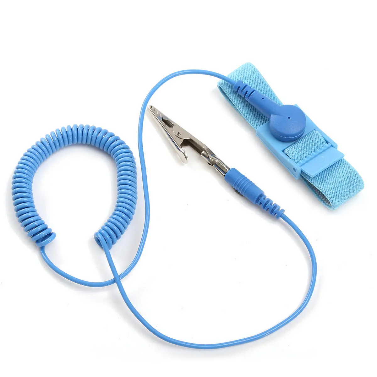 Anti-static Wrist Strap - Flexible Coiling Grounding Bracelet for Soldering - Image 4