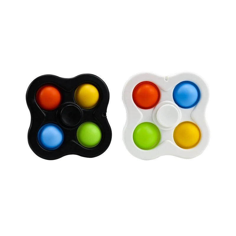 Adult Hand Spinner Fidget Toy | Anti-Anxiety Stress Relief Keychain Gadget - Image 4