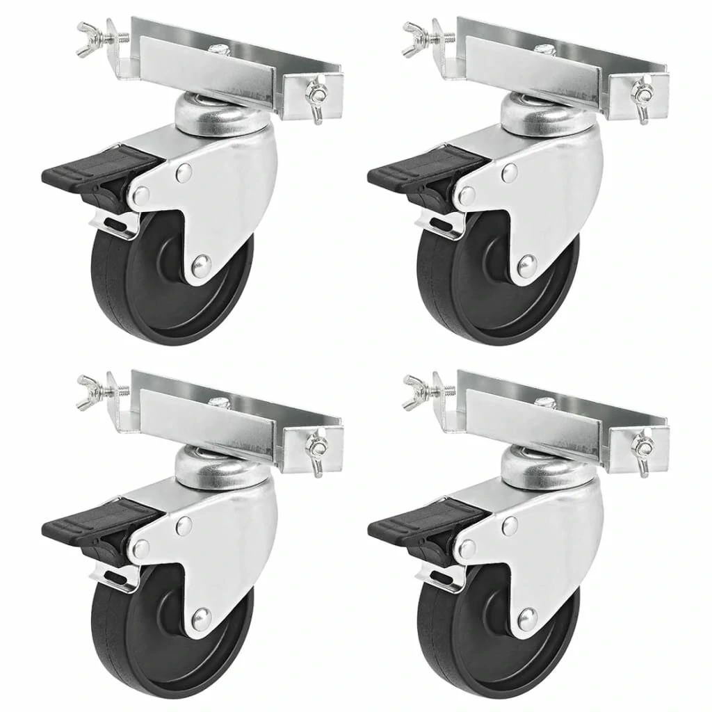 ProPlus Wheels for Transport Box - 4-Piece Set | Tool Box Casters - Image 4