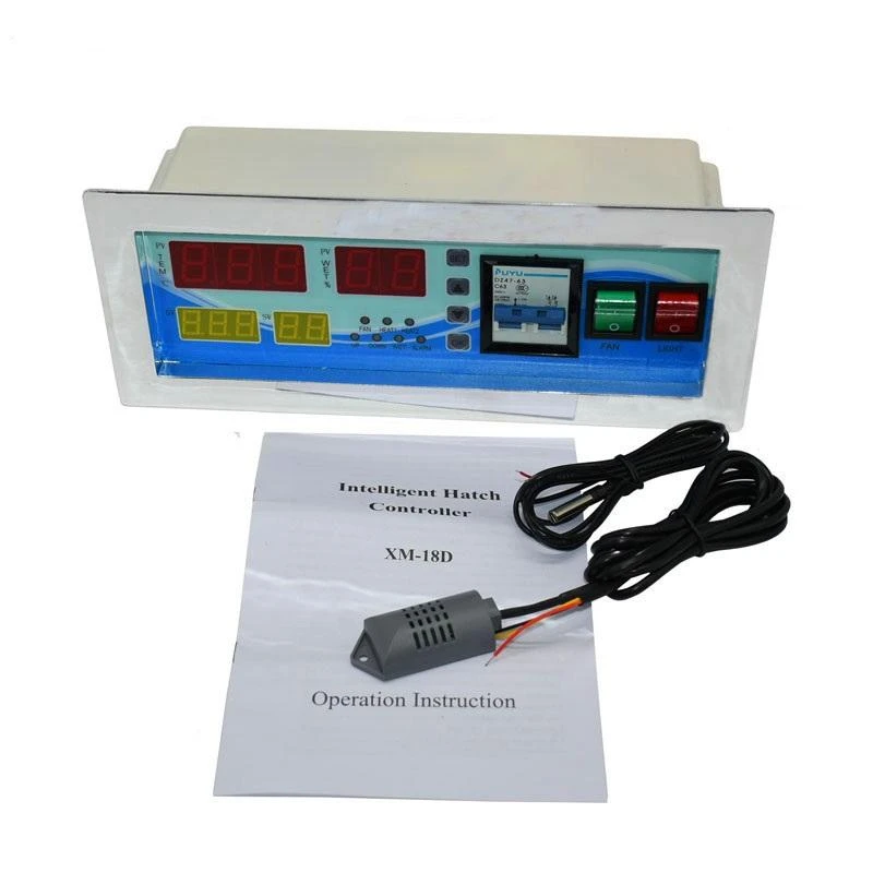 XM-18D Automatic Poultry Incubator - Temperature & Humidity Controller - Image 3