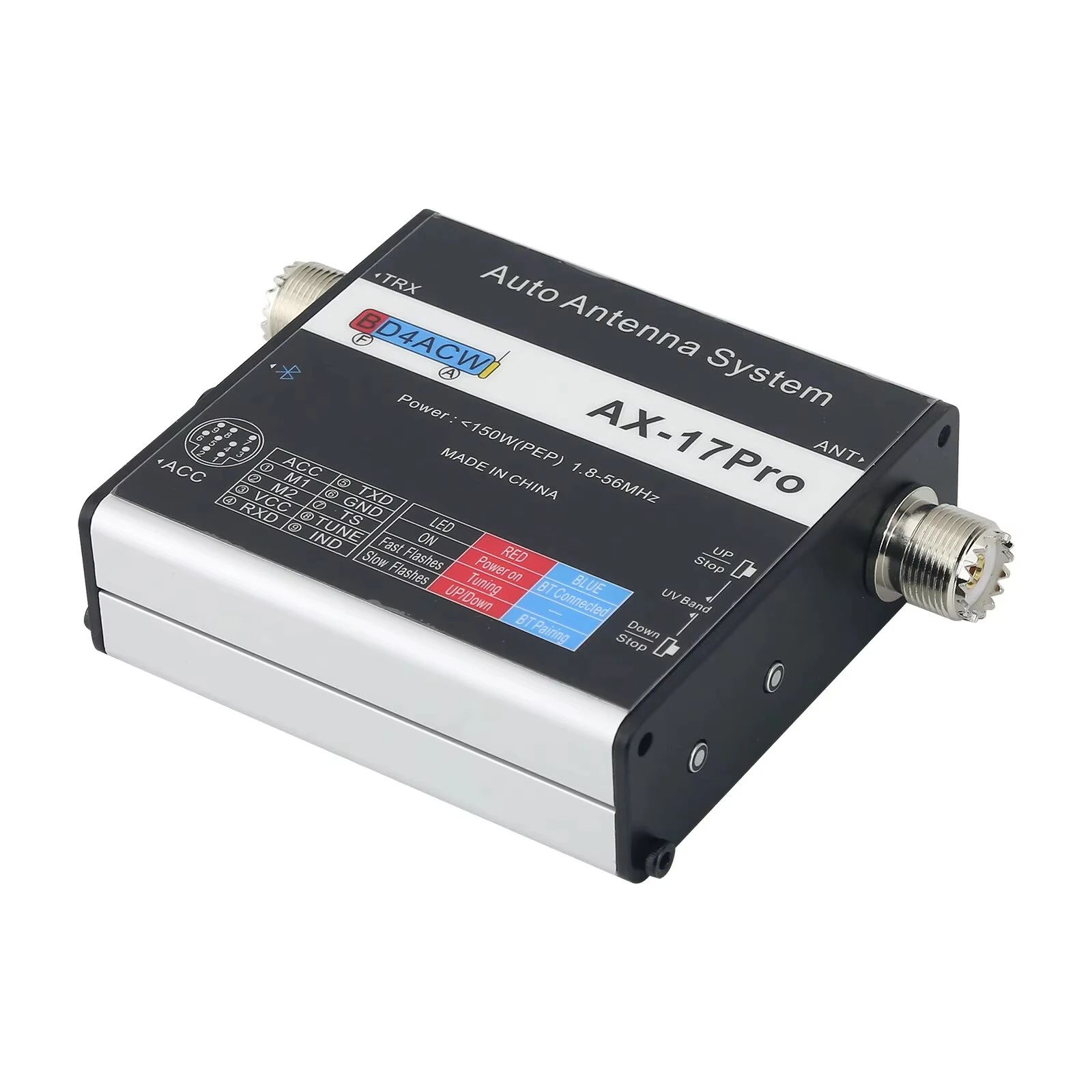 AX-17 Pro Automatic Screwdriver Antenna Controller - Bluetooth, 12V DC Motor | Compatible with ICOM, YAESU, ALINCO, ATAS-120A - Image 2