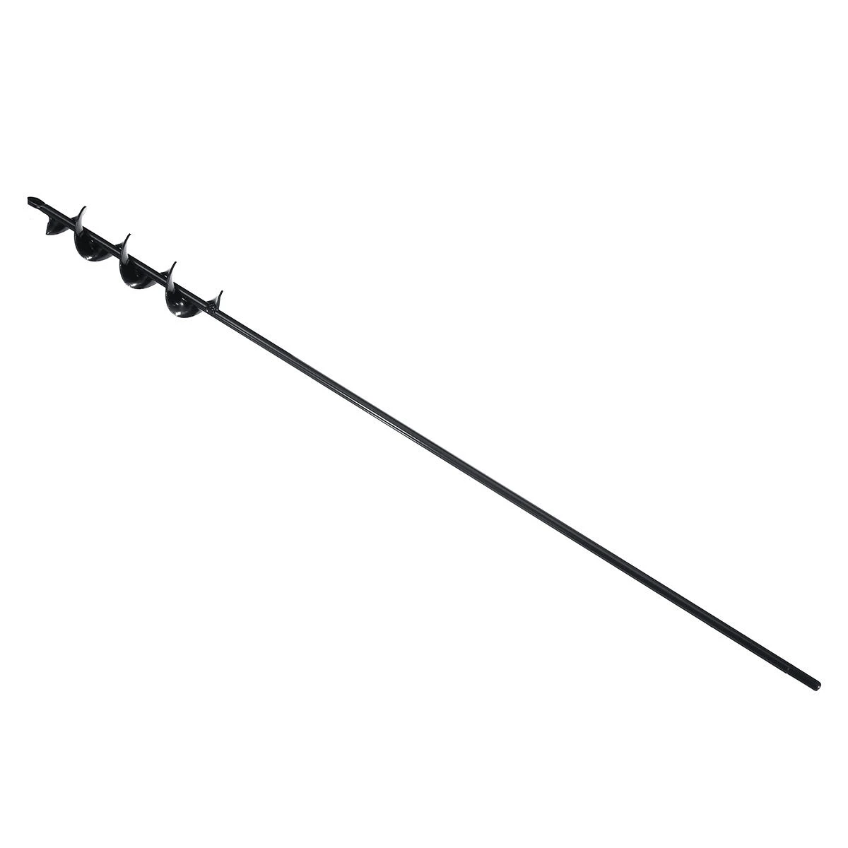 Electric Auger Drill Bit - 75cm x 4cm Hex Shank for Garden & Loose Soil - Image 3