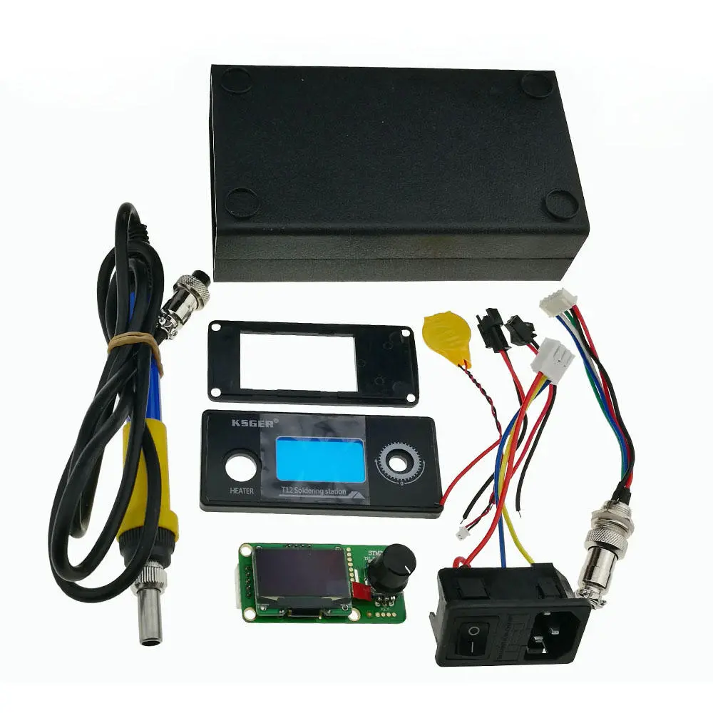 KSGER V2.1S T12 Soldering Station | STM32 OLED 1.3 Screen | Temperature Controller - Image 4