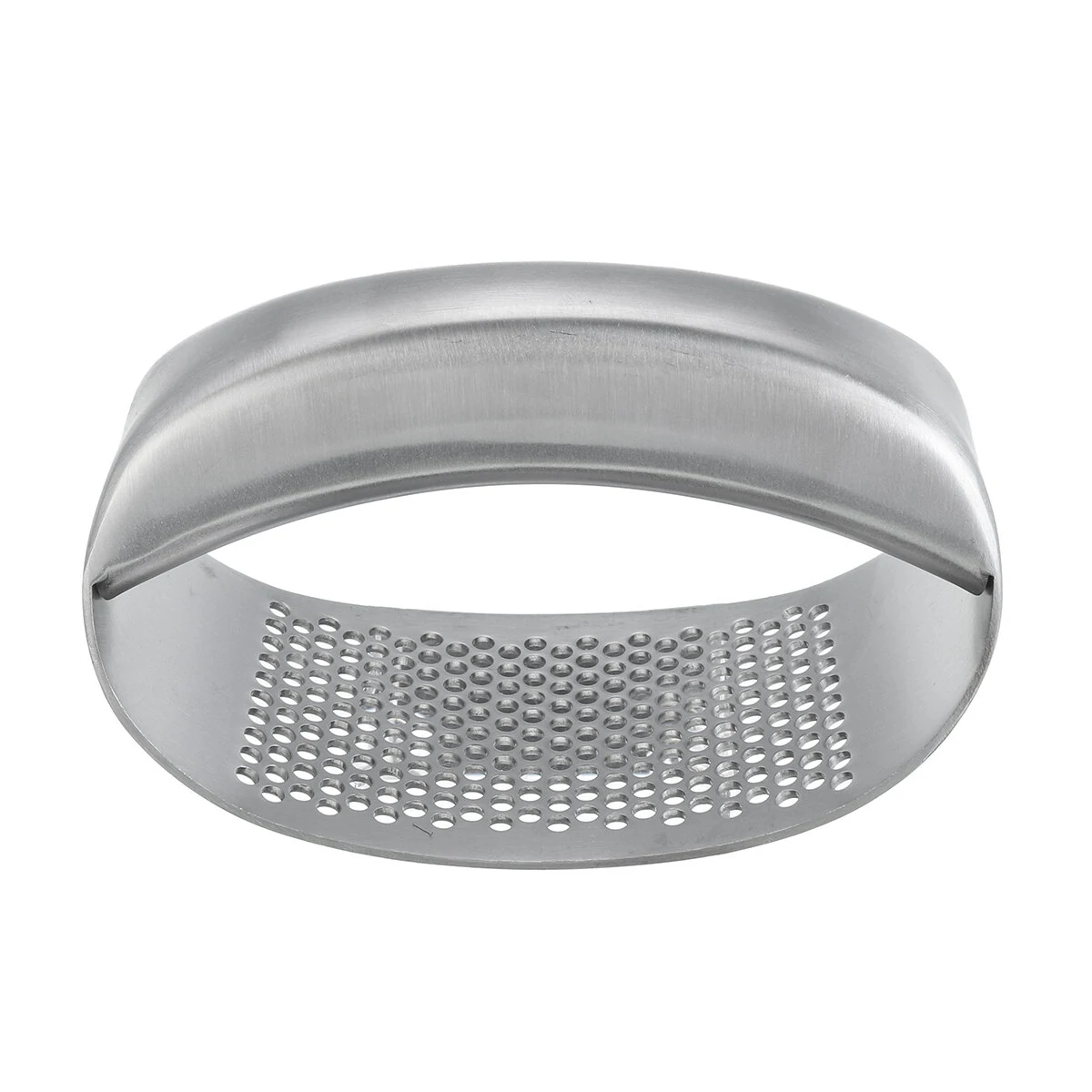 Stainless Steel Garlic Press Crusher | Manual Kitchen Tool & Masher - Image 4