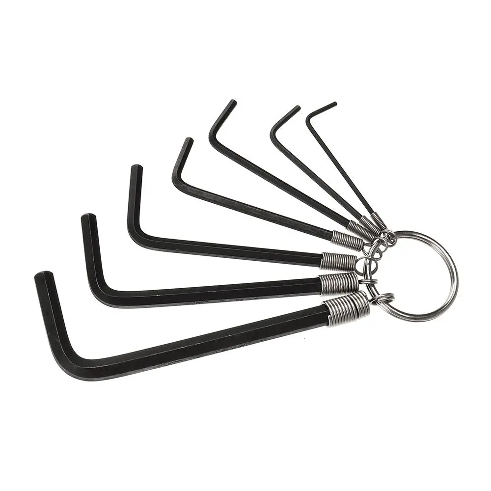 JETECH 7Pcs Hex Key Wrench Set on a Ring | Metric Allen Keys - Image 3
