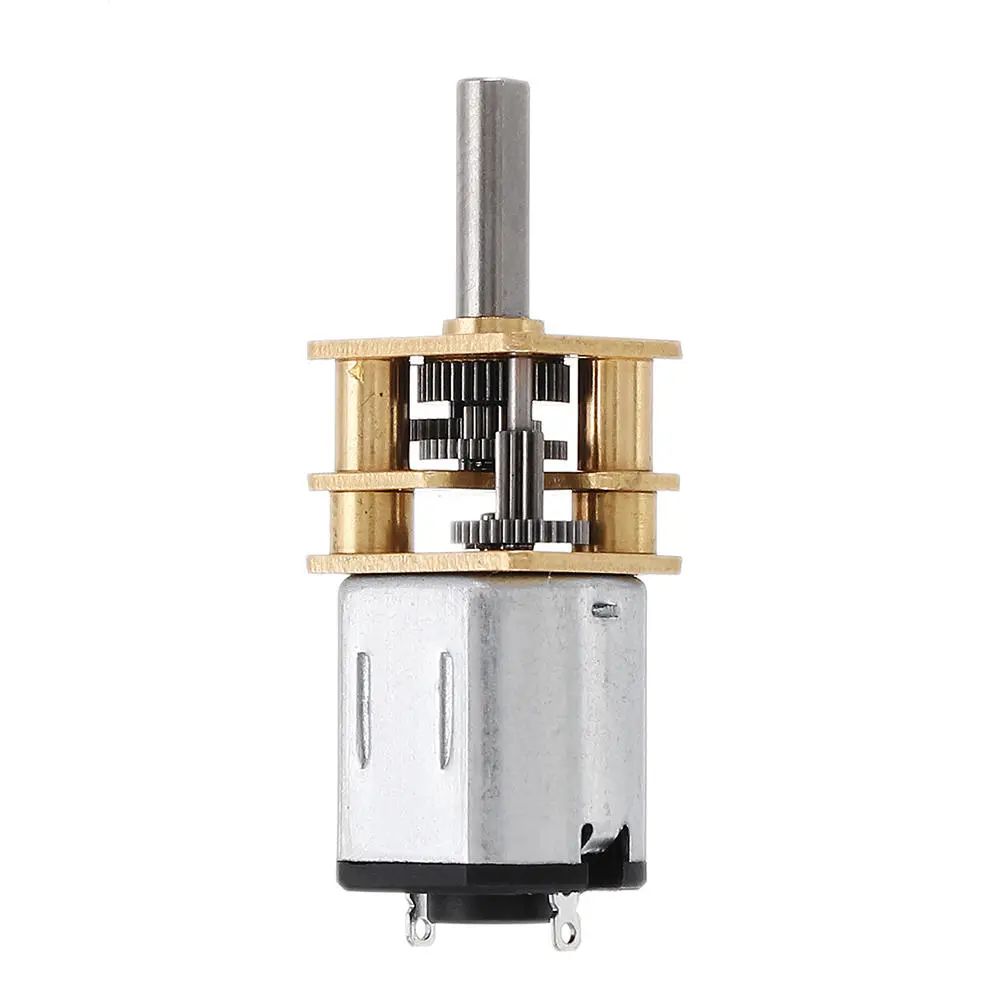 CHIHAI CHF GM12 N10VA Gear Motor - 3V DC 215 RPM 1:100 Ratio Permanent Magnet - Image 2