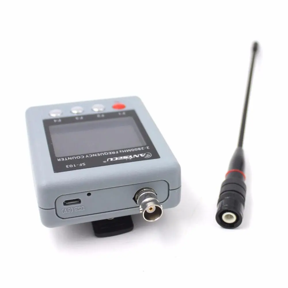 Anysecu SF103 Portable Frequency Counter | 2MHz-2800MHz | CTCSS/DCS & DMR Testable - Image 3
