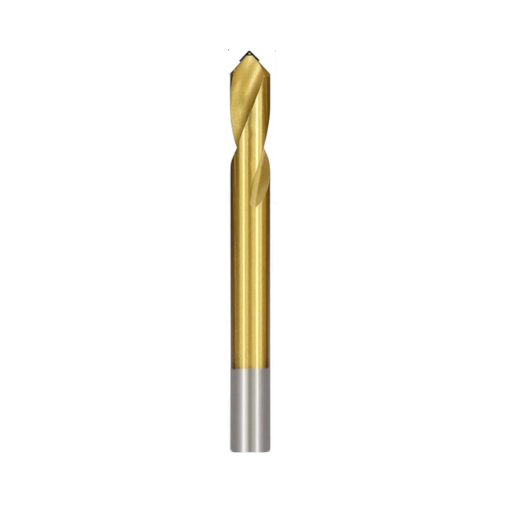 Drillpro 90 Degree Chamfer Drill Bit 4-12mm | Titanium Coated HSS | Spotting & Center Tool - Image 4
