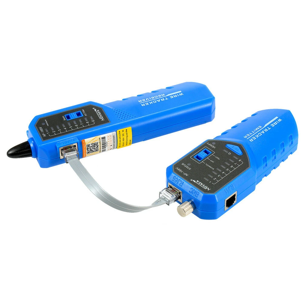 NOYAFA NF-168V Wire Tracer & Cable Tester for RJ11 RJ45 Cat 5 Cat 6 - PoE Switch Finder - Image 4