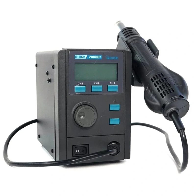 QUICK 2008D+ Lead-free Hot Air Desoldering Station | LCD Display | Repair Tool - Image 3