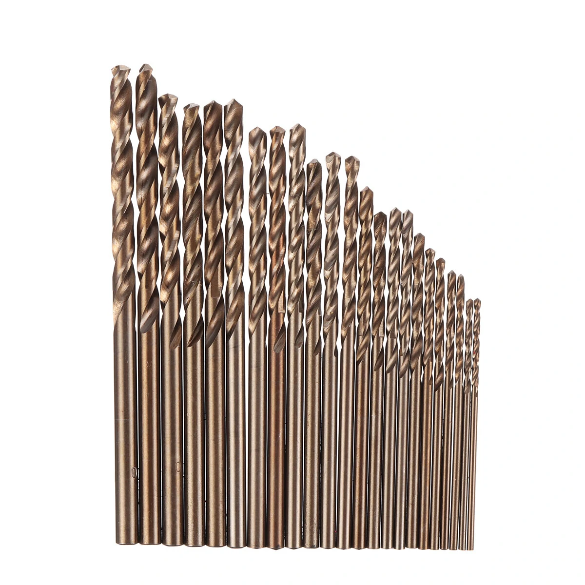 Drillpro 51Pcs M35 Cobalt Drill Bit Set | 1-6mm HSS Jobber Length | Metal Case - Image 5