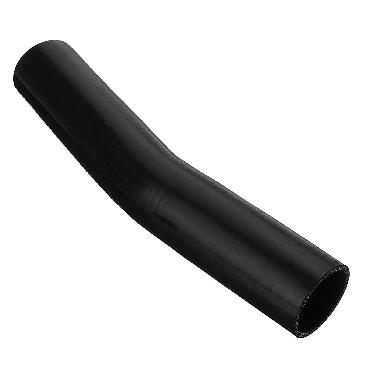 150mm Black Silicone Hose - 15 Degree Elbow Bend for Air Water Coolant - Image 5