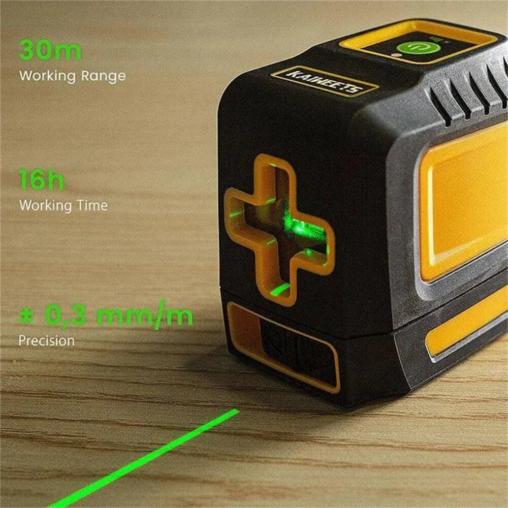 KAIWEETS T03 Green Laser Level | Self-Leveling Cross Line | IP54 Waterproof - Image 2