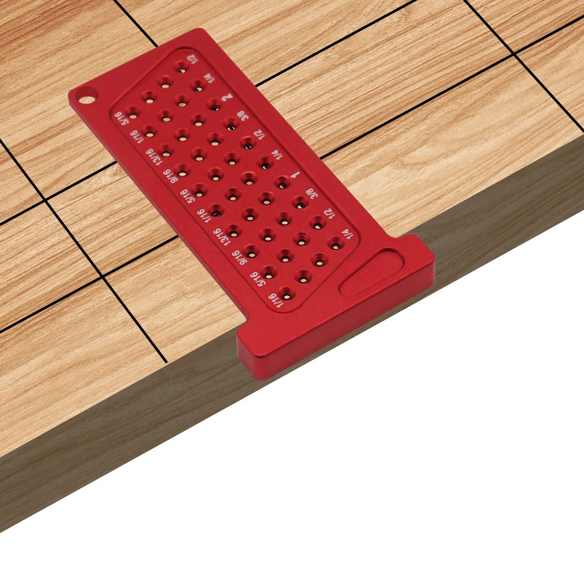 Precision T-Ruler | Metric/Inch Aluminum Marking Gauge - Woodworking Scribe Tool - Image 5