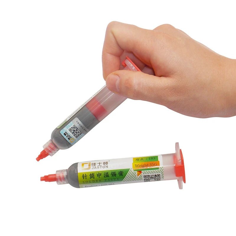 Solder Paste Syringe for BGA Repair | Mobile Phone Chip Solder Paste | Tin Mud Patch - Image 2