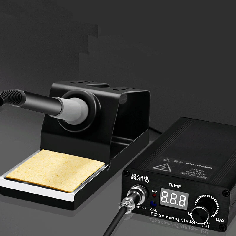 75W Digital Display Soldering Station | T12 Fast Heating for Phone & Computer Repair - Image 2
