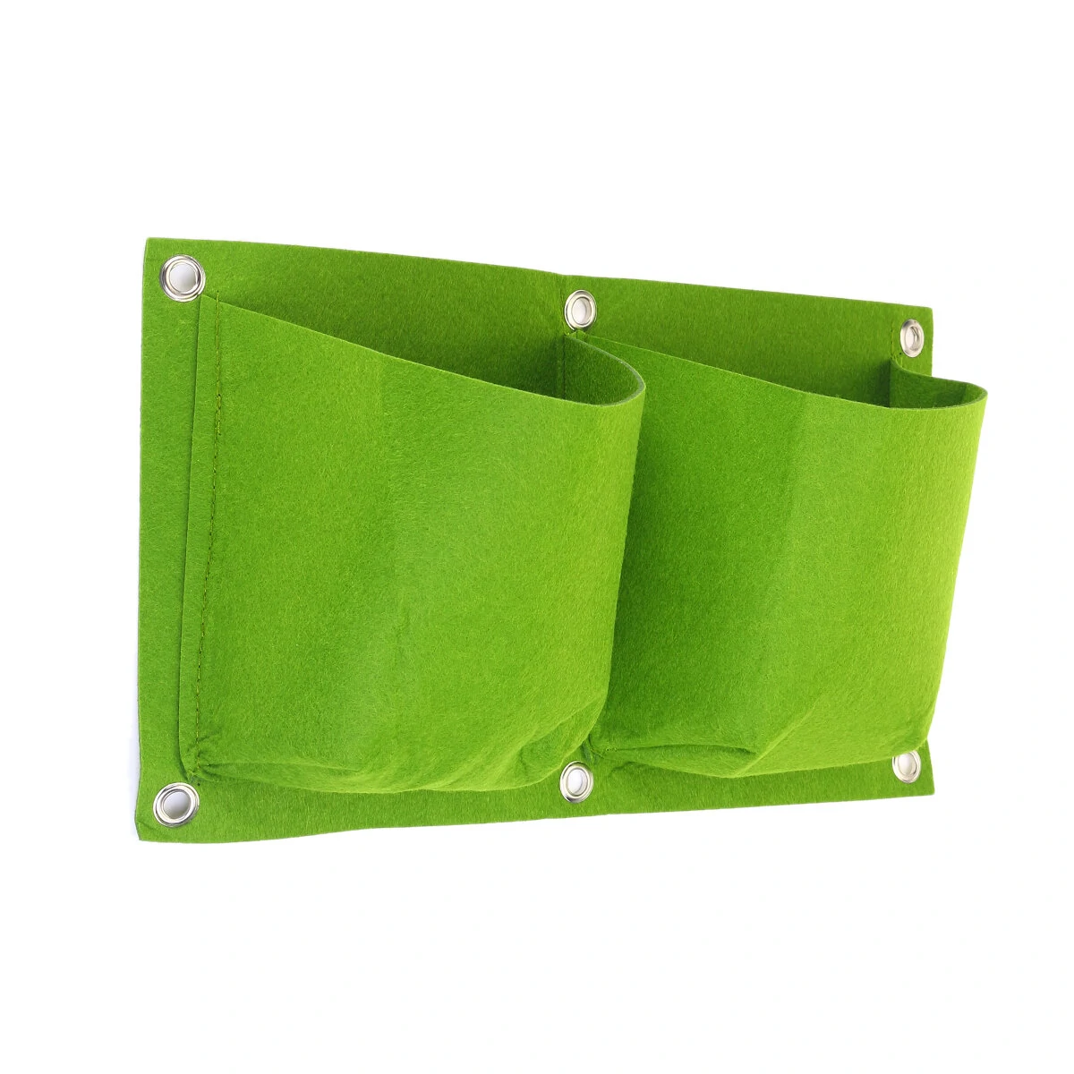 Multi-pocket Wall Hanging Planting Bag - Fabric Grow Bag for Plants - Image 2