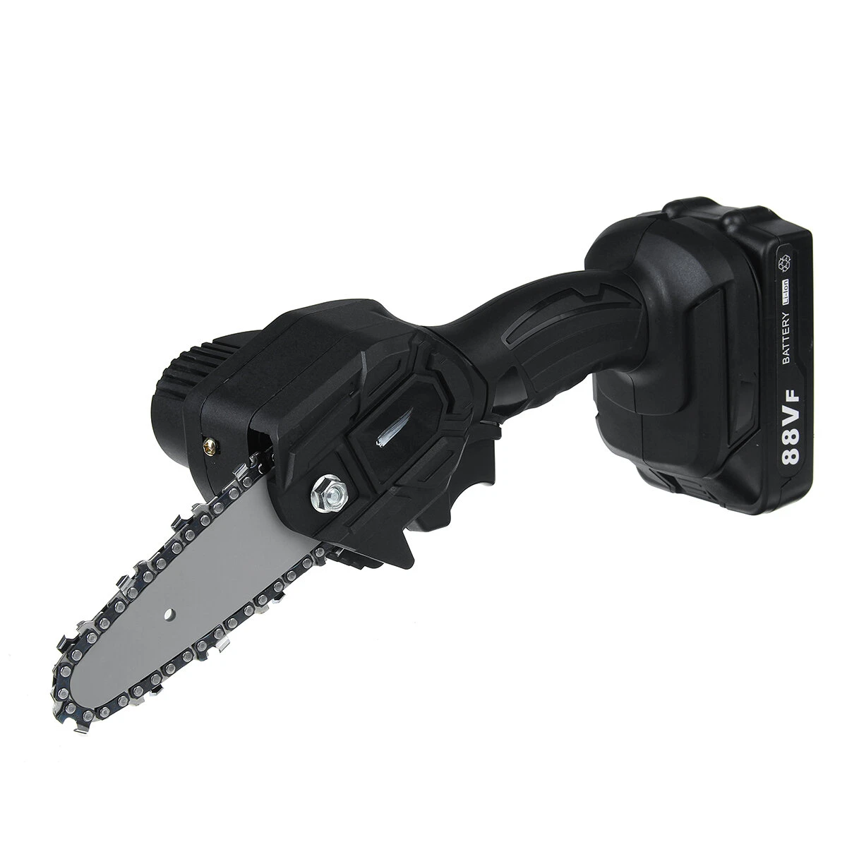 VIOLEWORKS 88VF 21V Cordless One-Hand Chain Saw - Electric Woodworking Saw w/ Battery - Image 4