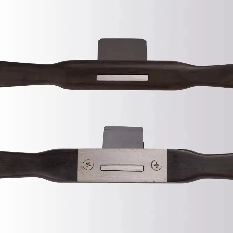 Ebony Hand Plane - 265mm Round Handle Wood Planer | Flat or Round Bottom - Image 2