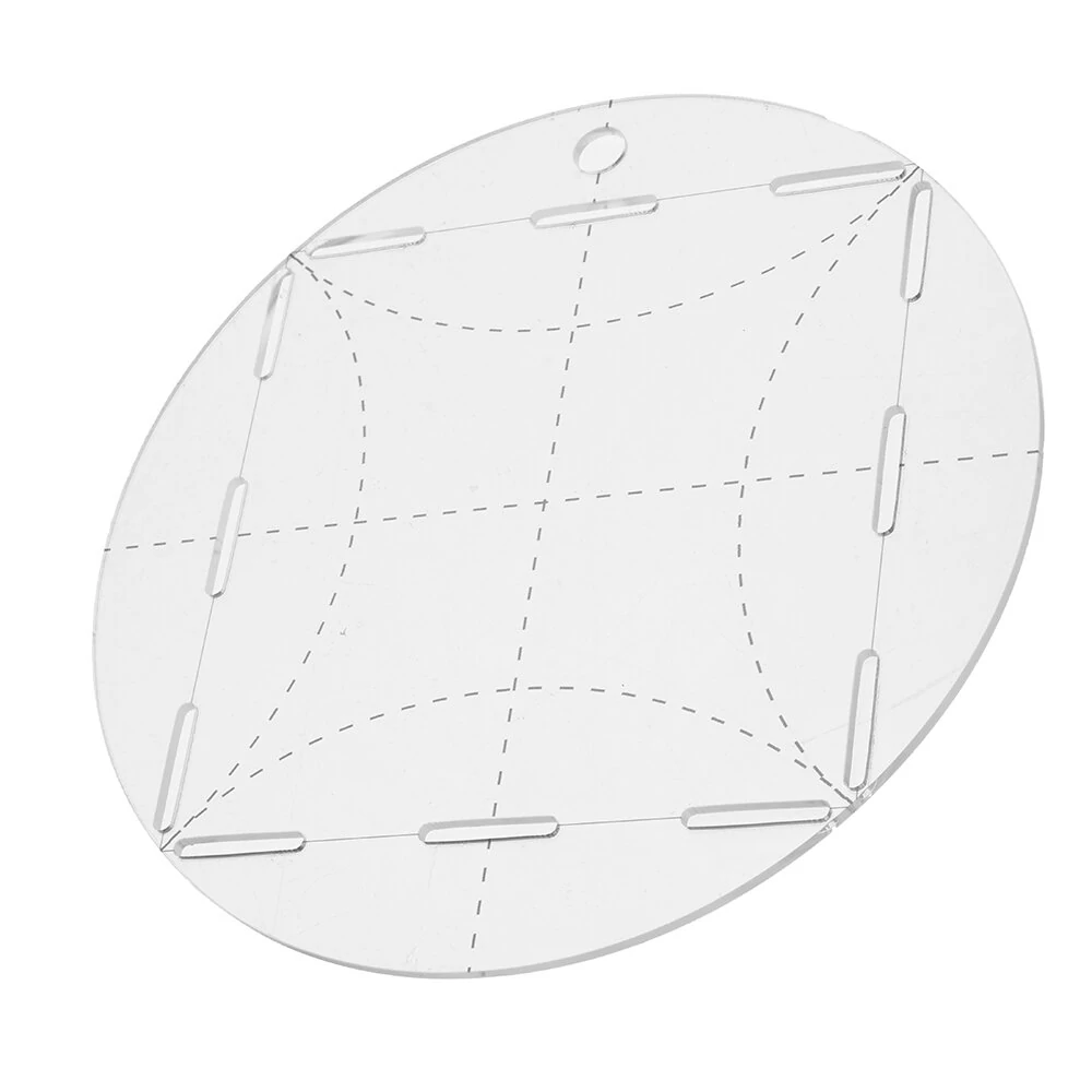 Acrylic Transparent Sewing Ruler | Patchwork & Jewelry Measuring Tool for DIY - Image 3