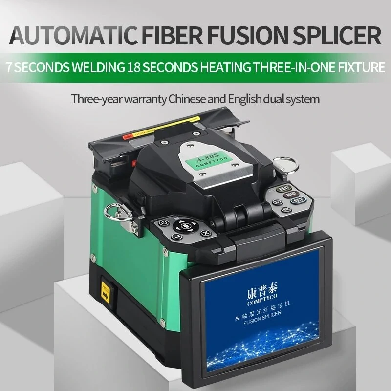 COMPTYCO A-80S Green Automatic Fiber Optic Fusion Splicer Machine | Arc Welder - Image 2