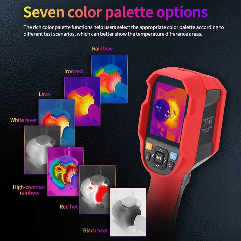UNI-T UTi260B+ Thermal Camera | 256x192 IR Resolution | -20°C to 550°C | Waterproof - Image 4