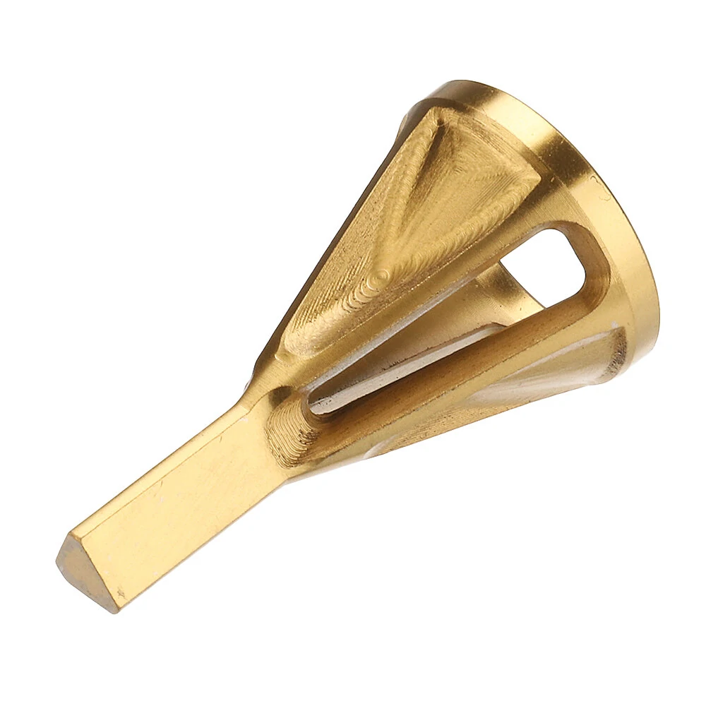 Drillpro Titanium Coated Deburring Chamfer Tool - 2Pcs External Bit Set for Burr Removal - Image 3