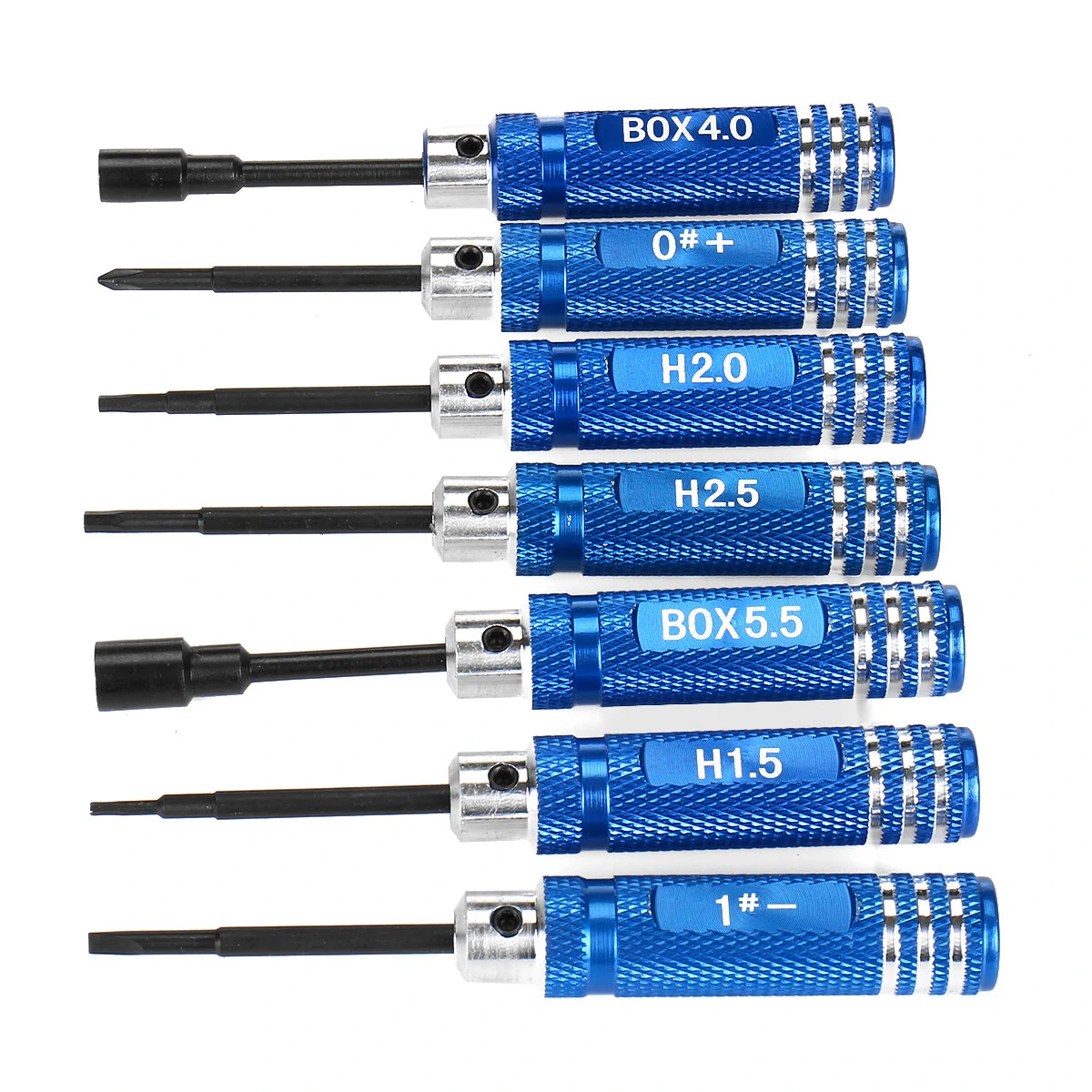 7 Pcs Hexagon Screwdriver Bit Set | For RC Car & Helicopter Toy Repair - Image 2