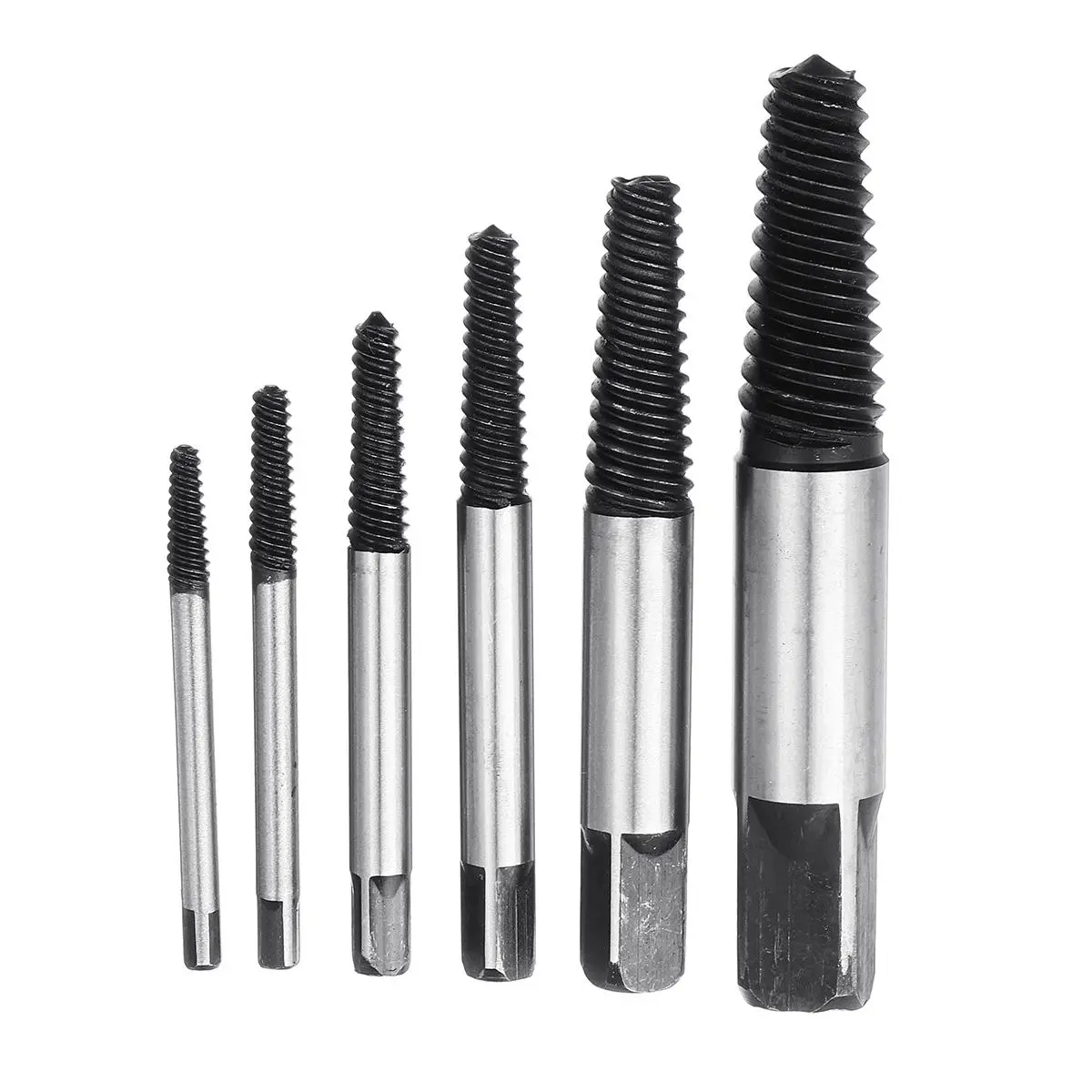Damaged Screw Extractor Set - 6pcs Easy Out Broken Bolt Remover Kit - Image 4