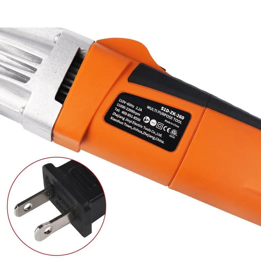 HILDA 260W Oscillating Multi Tool | 110V/230V 11000-22000RPM Trimming Saw - Image 5