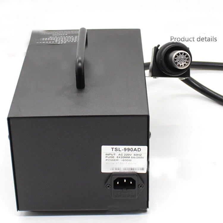 TSL-990AD Digital Hot Air Rework Station | Pull-out Table BGA Gun | High Precision - Image 3