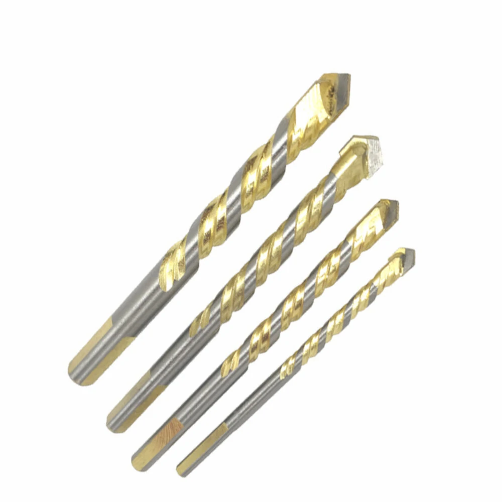 Tungsten Carbide Tip Glass Drill Bit Set - 10Pcs Multi-functional for Porcelain Ceramic - Image 3