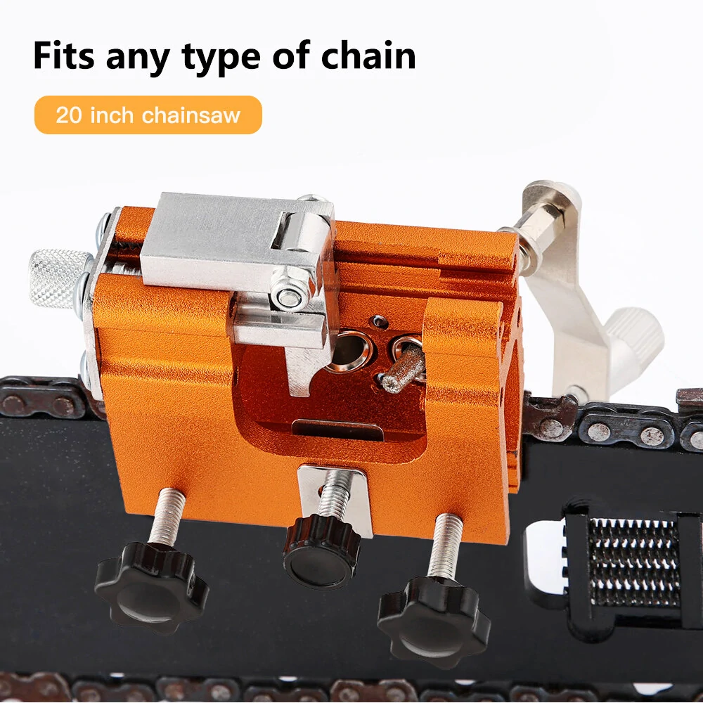 Chainsaw Sharpener Portable Tool Set | Quick Sharpening File Table for All Chain Saws - Image 5