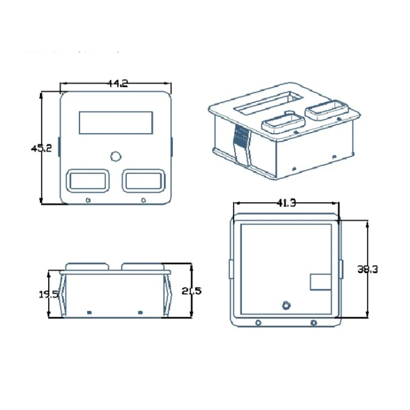 JS-CU3 Waterproof Battery Capacity Tester | 12V 24V for Li-ion & Lead-Acid | USB Phone Charger - Image 4