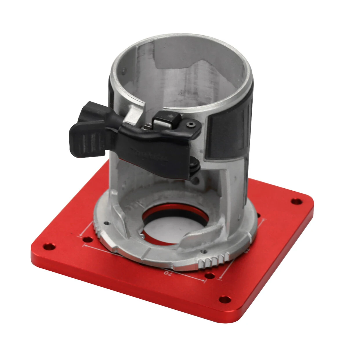 Multifunctional Aluminium Router Table Insert Plate | Woodworking Trimmer | 45x56 & 62x70mm - Image 4