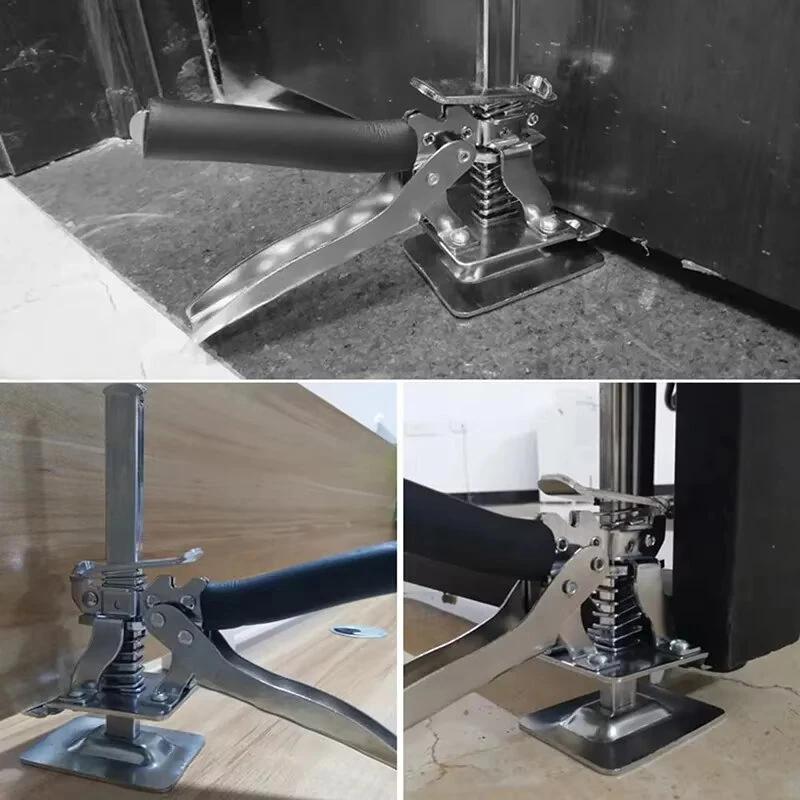 Labor-Saving Arm Handheld Jack Tool - Cabinet & Door Lifter Clamp for Floors & Tiles - Image 2