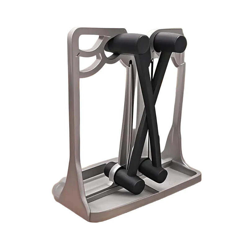 Professional Knife Sharpener - Stainless Steel Dual Slot - Fine Grit Sharpening Rod - Image 2