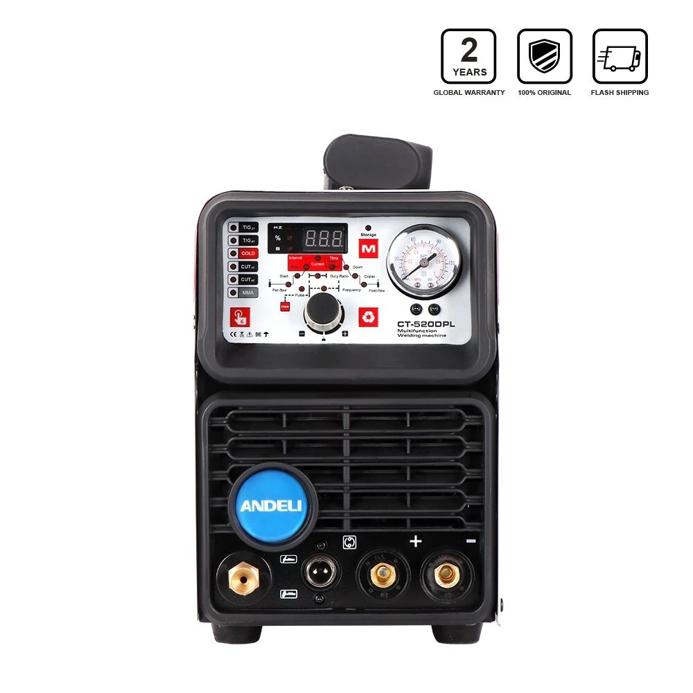 ANDELI CT-520DPL 5-in-1 Welding Machine - Plasma Cutter with MMA TIG PULSE - Image 2