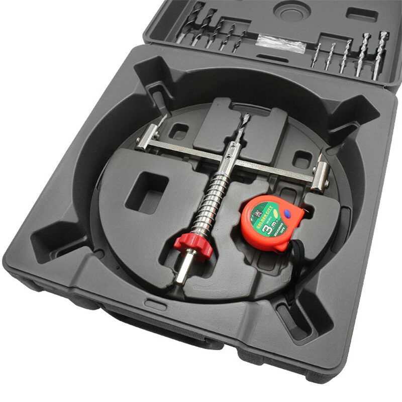 TCT Adjustable Hole Saw Cutter - 40-200mm Ceiling Downlight Drill Bit - Image 3