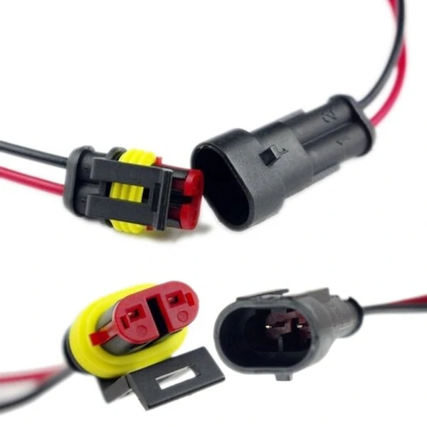 708PCS Waterproof Car Electrical Wire Connector Kit - 1 to 6 Pin | Truck Motorcycle - Image 2