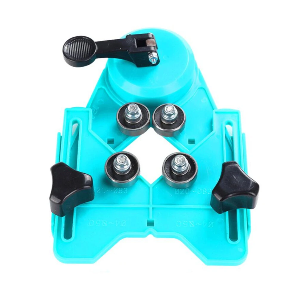 Punch Locator with 3-50mm Diamond Hole Saw Cutter | Glass & Tile Drilling Guide - Image 3
