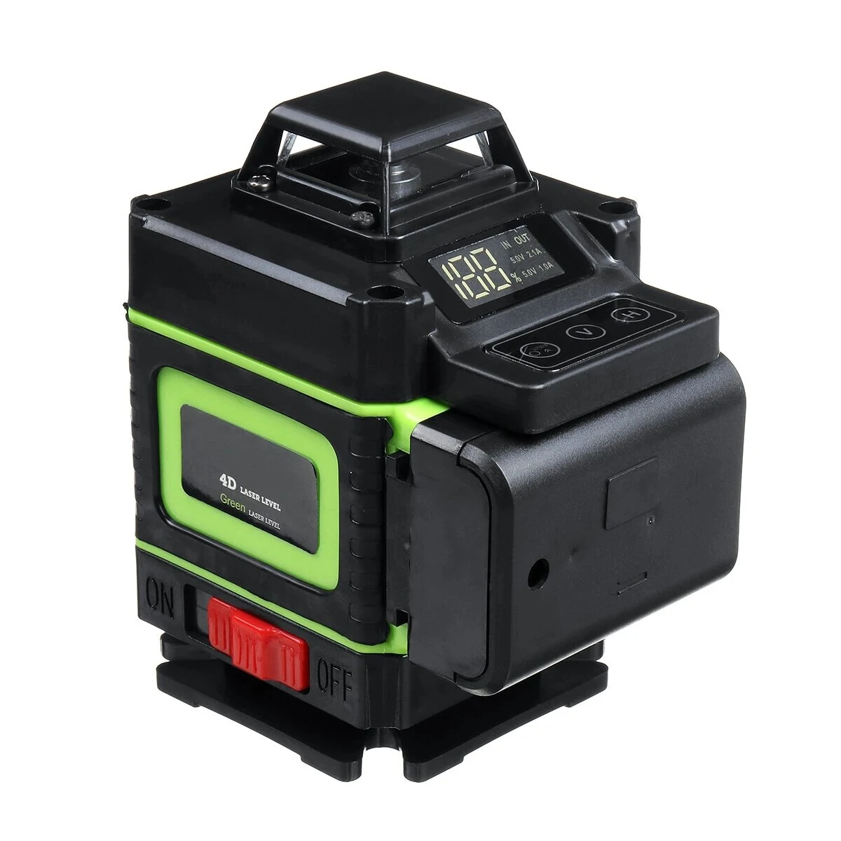 Strong Green Light 4D Laser Level - 16-Line Remote Control with Wall Frame - Image 5